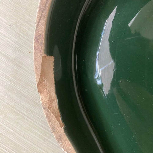 Ceramic Cutty Sark whisky promotional ashtray used