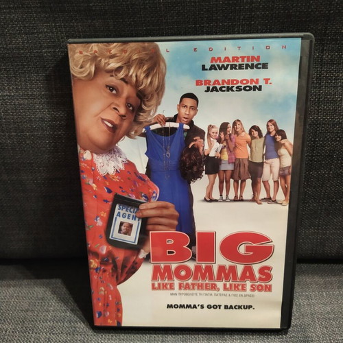 Big Mommas Like Father Like Son DVD used, comedy with subtitles