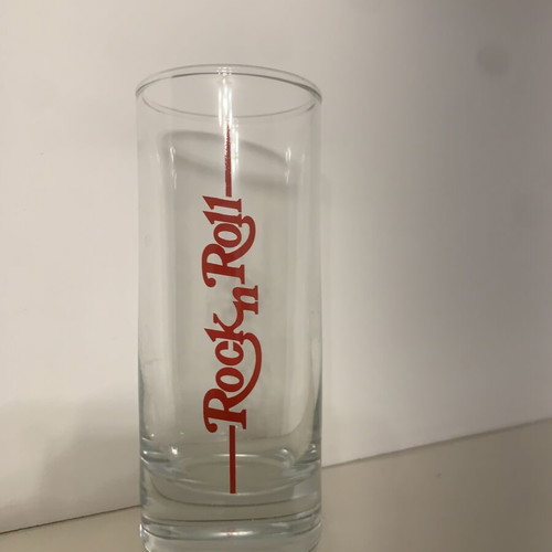 Vintage Rock 'n' Roll Highball Glass like new