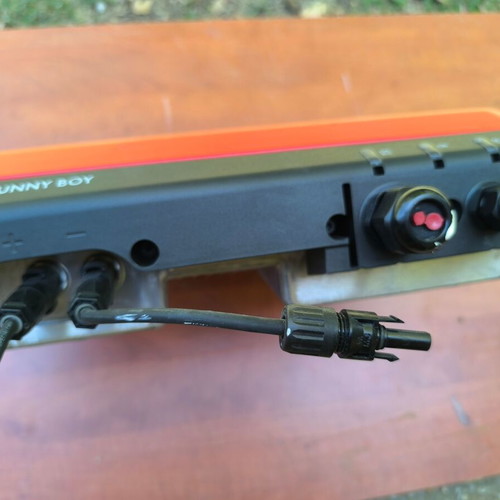 Solar panels and SMA inverter 1500W like new with accessories