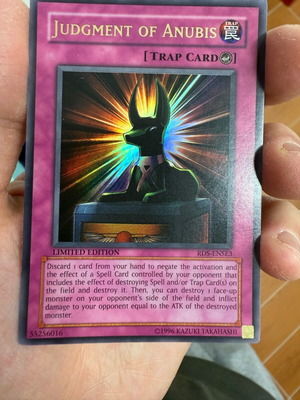 Yu-Gi-Oh Judgment of Anubis Χρυσή limited edition σε άριστη κατάσταση