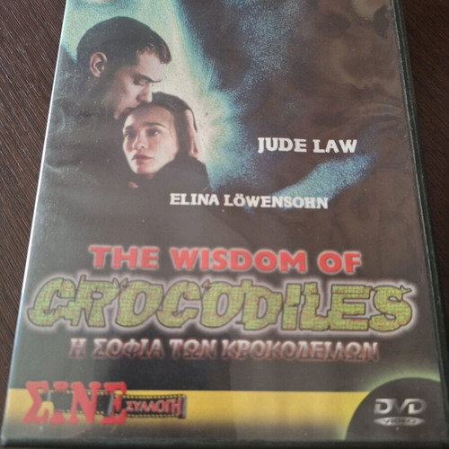 The Wisdom of Crocodiles DVD used, crime, romance, thriller with subtitles