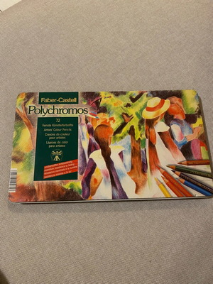 Faber-Castell Polychromos κασετίνα 72 χρωματιστά μολύβια καινούργια