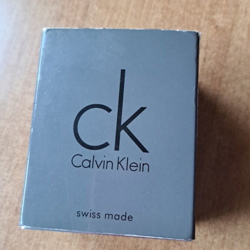 Calvin Klein men's watch like new, silver with bracelet