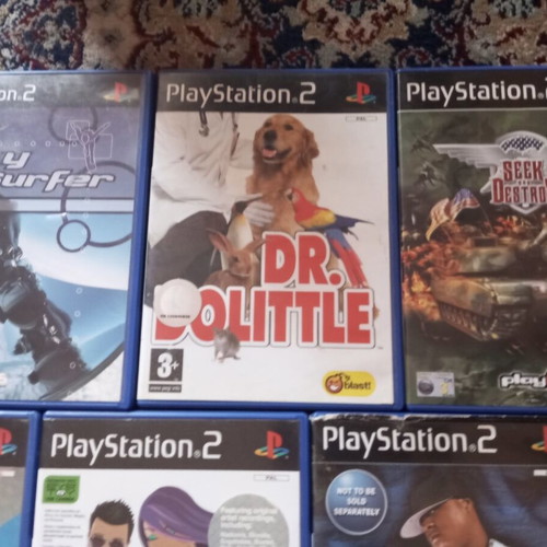 PlayStation 2 7-Game Pack like new