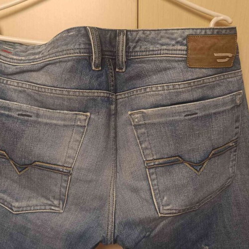 Diesel Zathan men's jeans bootcut size W31 L34 like new, blue