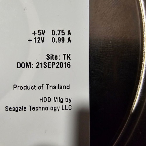Seagate Constellation ES.3 ST3000NM0023 3TB 3.5 inch SAS HDD used