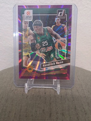 Donruss Euroleague 2023-24 Purple Lazer Kendrick Nunn καινούργιο
