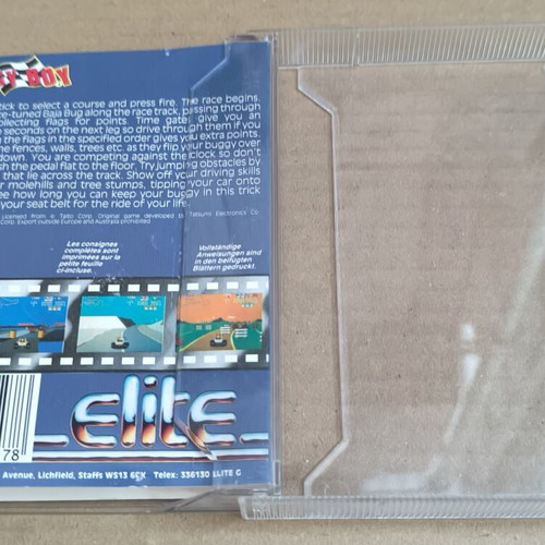 Buggy Boy Elite Amstrad cassette used