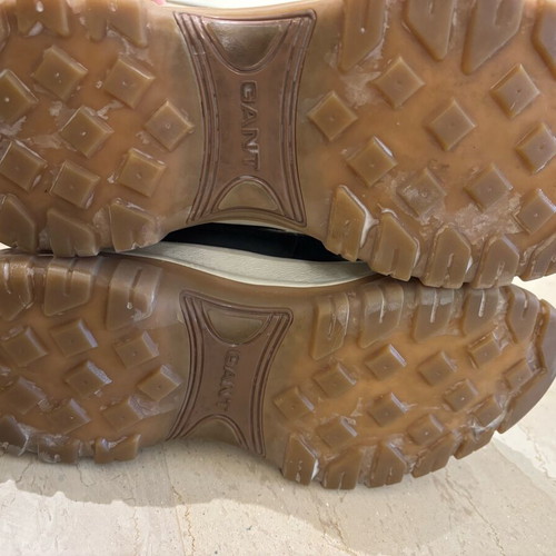 Gant men's boots like new, size 43, beige and brown