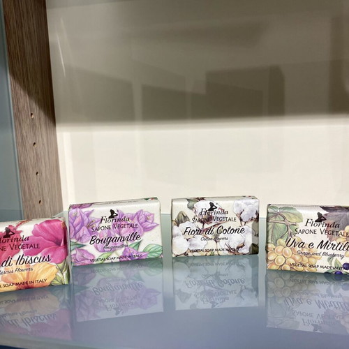 Florinda Set of 4 New Botanical Soaps Made in Italy