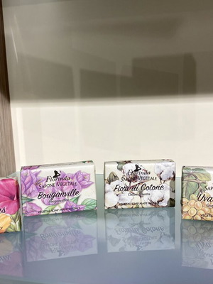 Florinda Set of 4 New Botanical Soaps Made in Italy