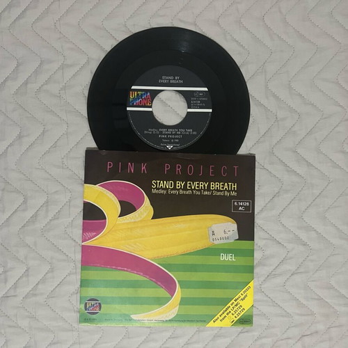 Vinyl 7” Single Pink Project – Stand By Every Breath like new