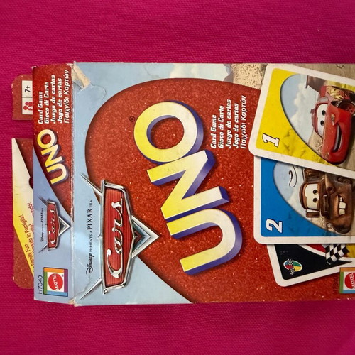 Uno Cars board game like new