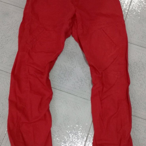 Marks and Spencer Cargo Pants like new, red, boys 13-14 years