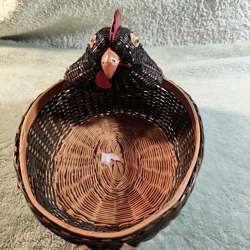 Easter basket chicken used