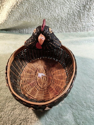 Easter basket chicken used