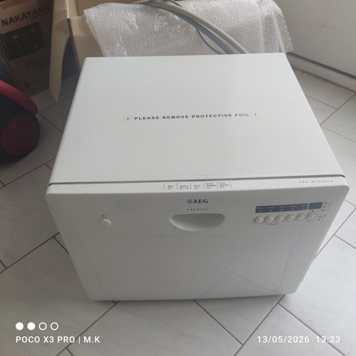 AEG F55200WO dishwasher white like new