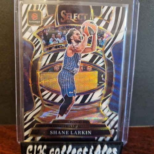 Panini Euroleague Select Efes Larkin Concourse Zebra card new