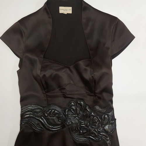 Karen Millen dress used, brown chocolate color, size 36(S)
