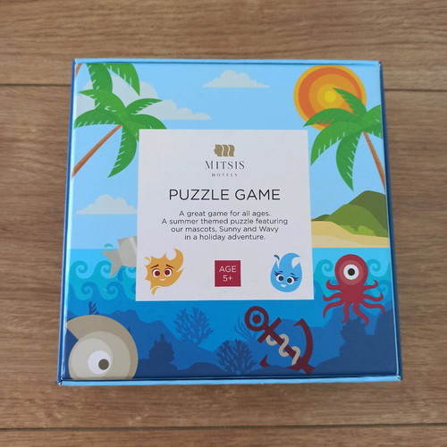 Puzzle 96 pieces with summer theme Mitsis Hotels like new