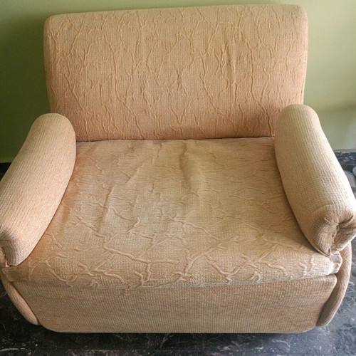 Sofa with foldable bed used