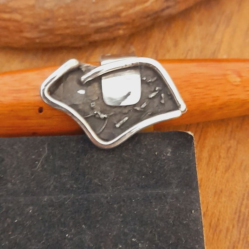 Handmade silver ring 925 new, size 63