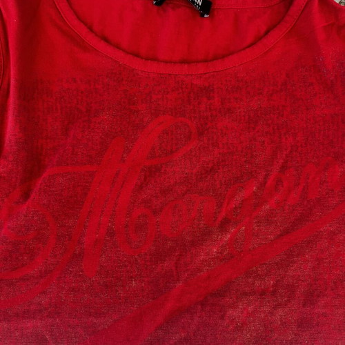 Morgan T-shirt like new, red, size S