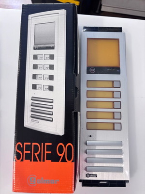 Golmar Button Panel New With Intercom Slot