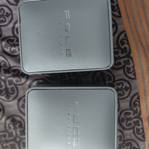 Foce watch set unisex silver like new with box