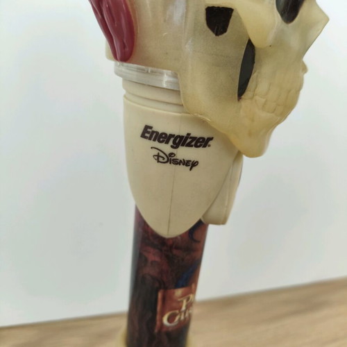 Energizer Pirates of the Caribbean flashlight used, collectible