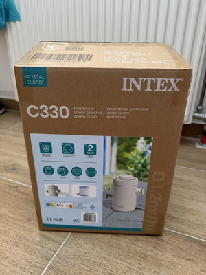 INTEX αντλία φίλτρου για πισίνα με 4 ανταλλακτικά
