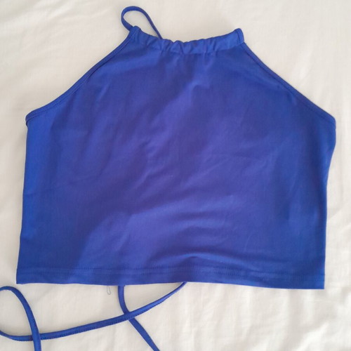 Shein summer top new, blue, size L