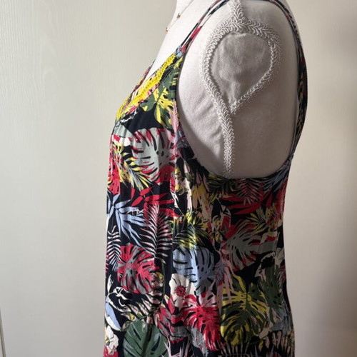 H&M multicolor tank top blouse, size M