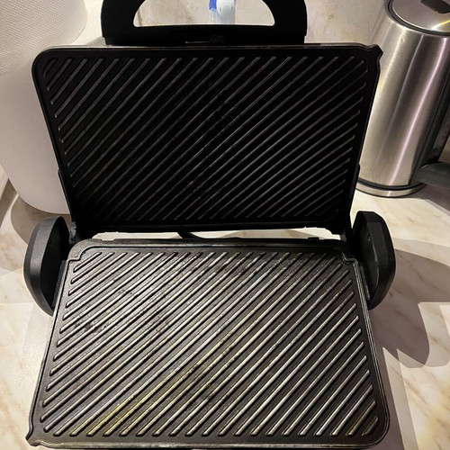 Princess Toaster used, grills bread and meat