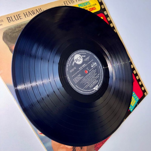 Elvis Presley Blue Hawaii LP 1st UK 1961 Mono used, pop