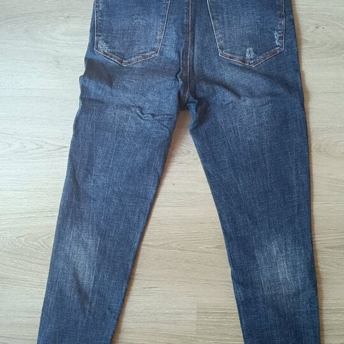 Stradivarius Super High Waist skinny jeans like new, size 38 blue