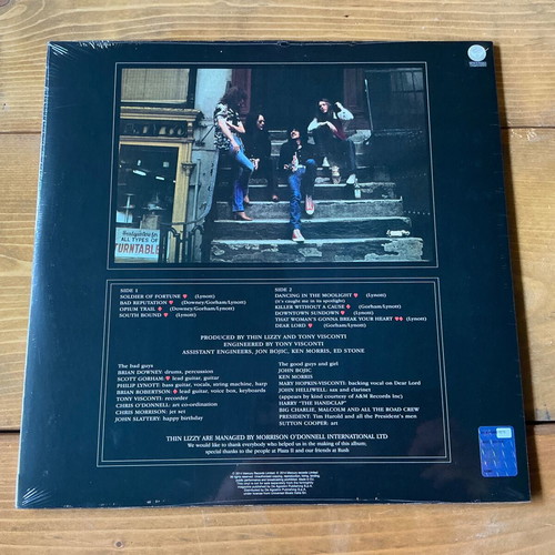 Thin Lizzy Bad Reputation vinyl record mint condition