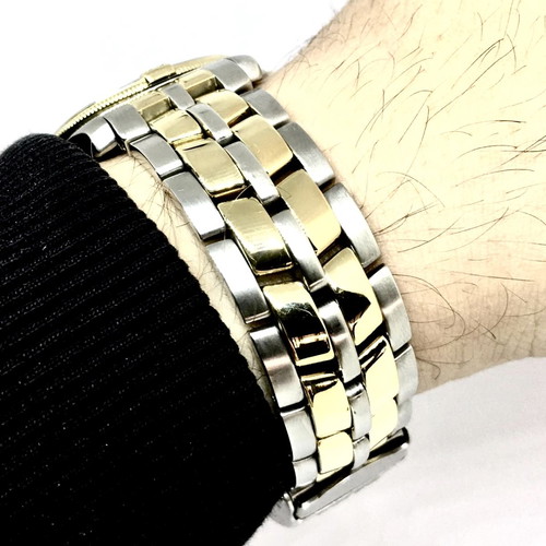 Buler Quartz 38mm waterproof watch with sapphire and strong lume