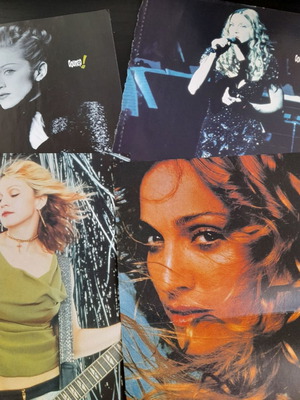 Madonna posters pack of 4, size A4