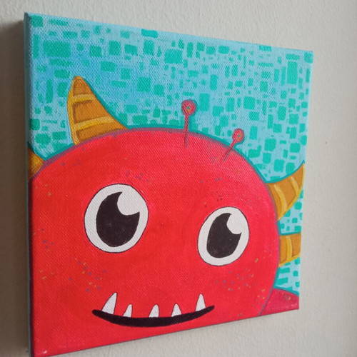 Children's painting canvas made to order 20x20