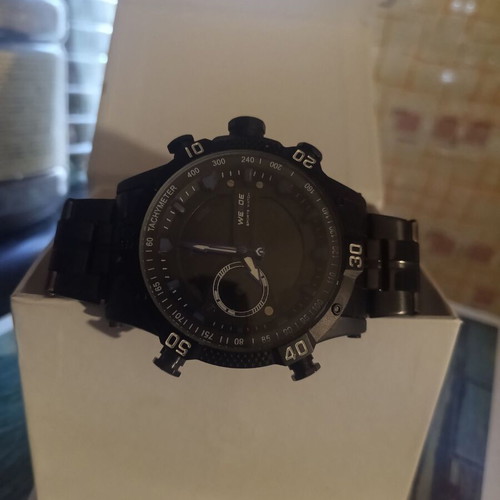 Weide men's watch like new, black and blue