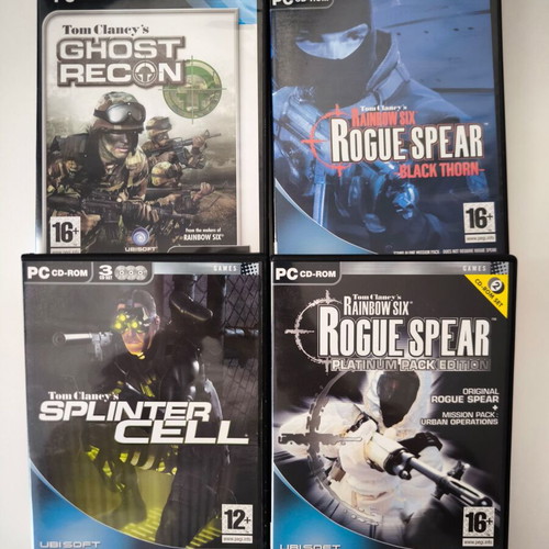 Tom Clancy's Collector’s Edition 4 Title Pack PC game used