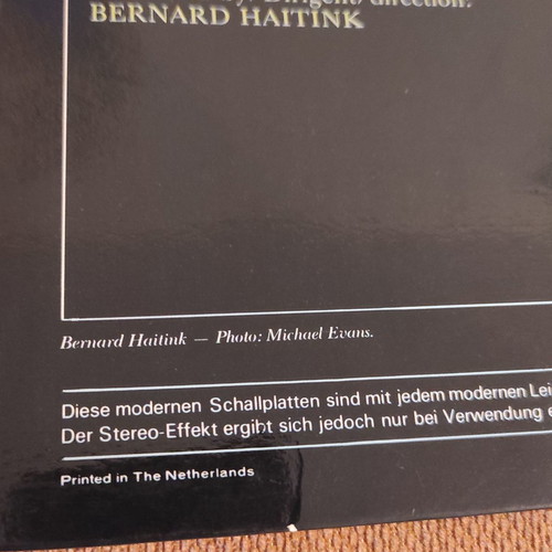 Bernard Haitink Beethoven Symphonies 8 & 9 used, 2 LP