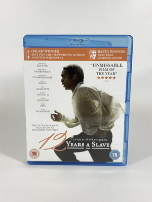 12 Years A Slave Blu-Ray like new with English subtitles