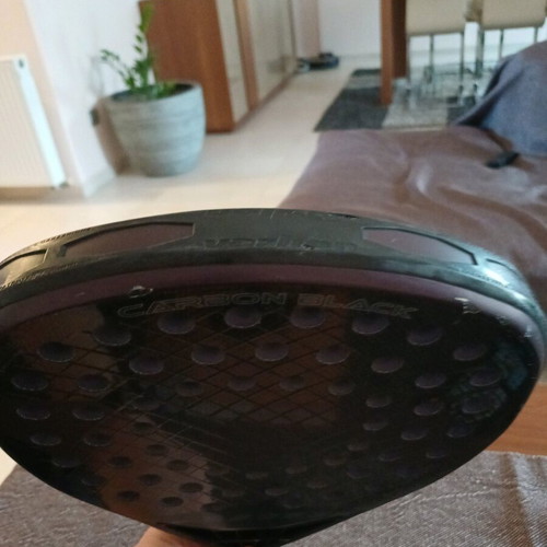 Varlion racket padel carbon black like new