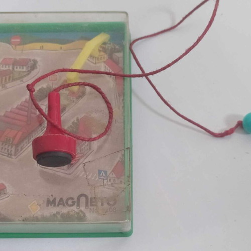 Magnetic toy used, 60-70s vintage, made in West Germany