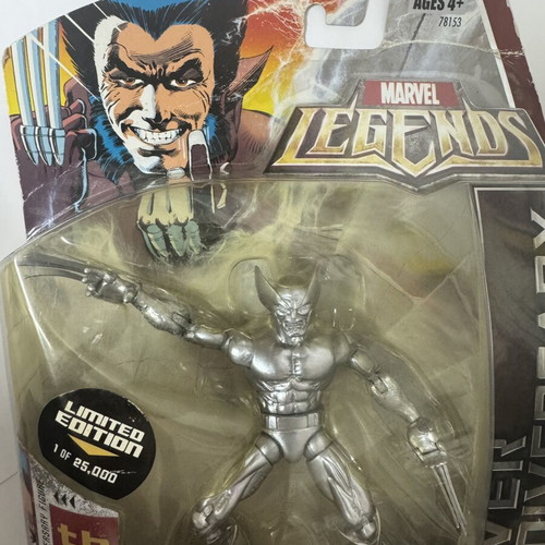 Marvel Legends Wolverine 25th Anniversary Silver Edition action figure new