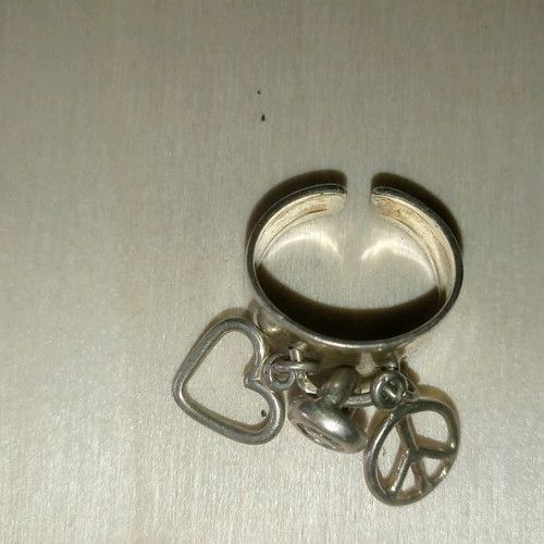Ring used with decorative charms