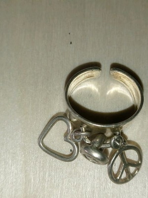Ring used with decorative charms